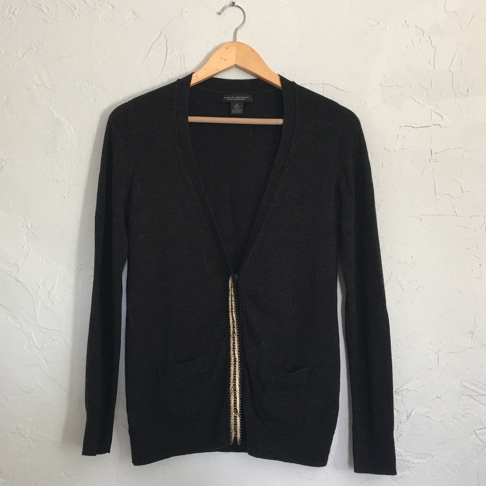Banana Republic · Merino Wool Cardigan